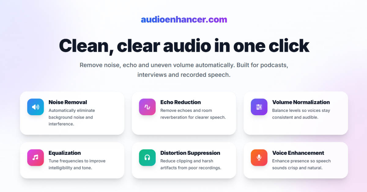 Why AI Audio Enhancement Sounds Metallic (And How to Fix It)